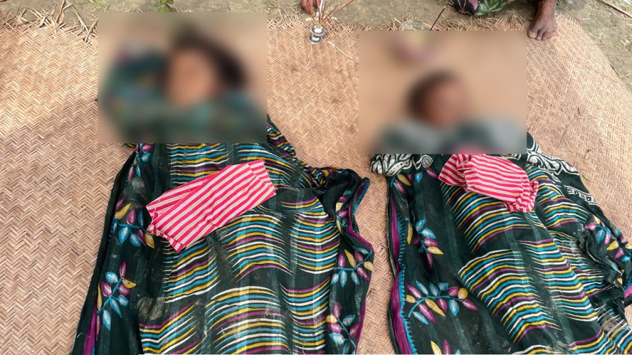 সুবর্ণচরে পুকুরে ডুবে প্রাণ গেল স্বর্ণা ও রূপার
